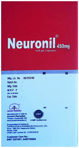 Neuronil Soft Gel Capsules (10 Each) 3