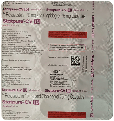 Statpure-CV 10 Capsule image Statpure-CV 10 Capsule image