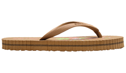 Ortho + Rest Women's Cool Extra Soft and Comfortable Orthopedic Flip Flops  for Home Daily Use Tan 9: Buy box of 1.0 Pair of Slippers at best price in  India