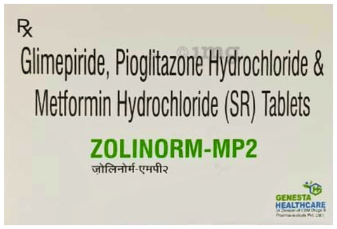 Zolinorm-MP2 Tablet SR image Zolinorm-MP2 Tablet SR image