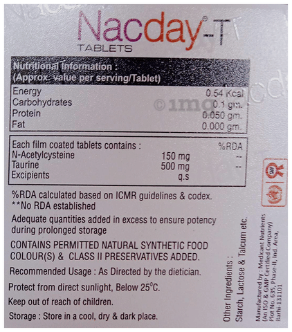 Nacday-T Tablet image