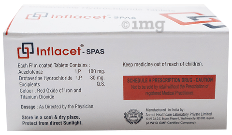 Inflacet-Spas Tablet image