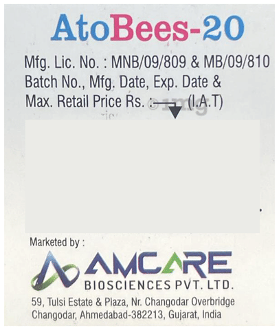 Atobees 20 Tablet image