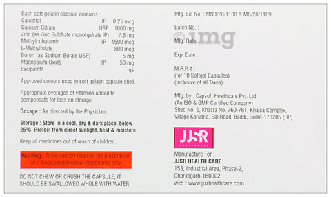 Zilocal Max Softgel Capsule