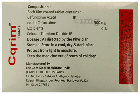 Cqrim Tablet