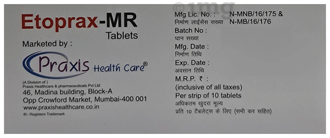 Etoprax-MR Tablet