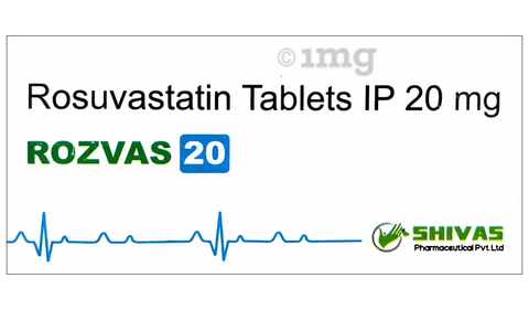 Rozvas 20 Tablet image Rozvas 20 Tablet image