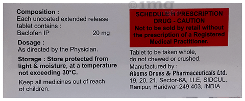 Pamolic 20 Tablet ER