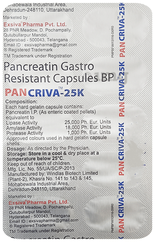Pancriva 25K Capsule image Pancriva 25K Capsule image
