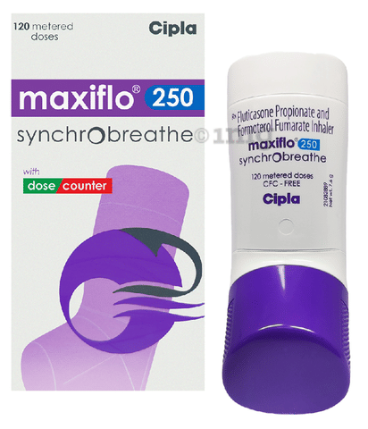 Maxiflo Synchrobreathe 6mcg/250mcg Inhaler image