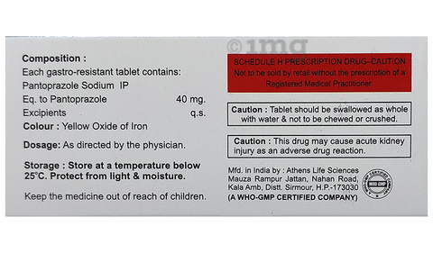Pantoget 40 Tablet image Pantoget 40 Tablet image