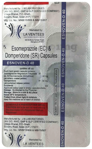 Esnoven-D 40 Capsule SR image Esnoven-D 40 Capsule SR image