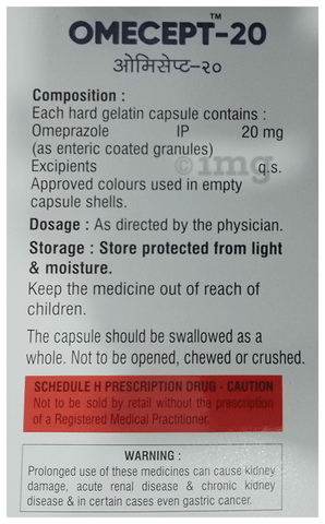 Omecept 20 Capsule image