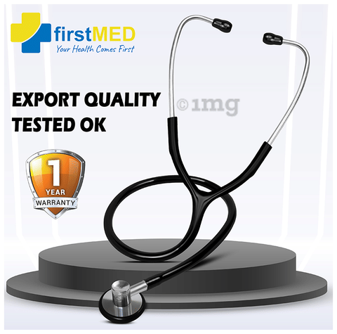 Firstmed ST-01 Stethoscope Black 5