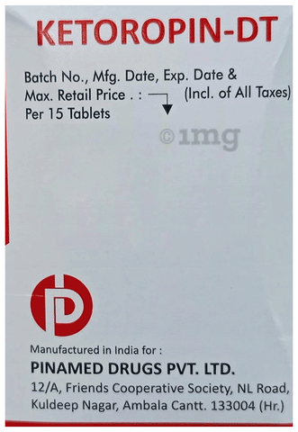 Ketoropin-DT Tablet image