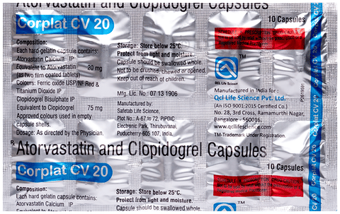 Corplat CV 20 Capsule image Corplat CV 20 Capsule image
