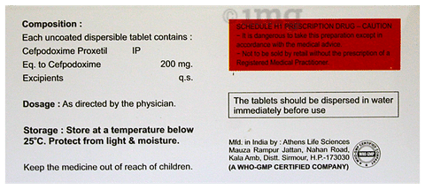Sitodox 200 Tablet DT