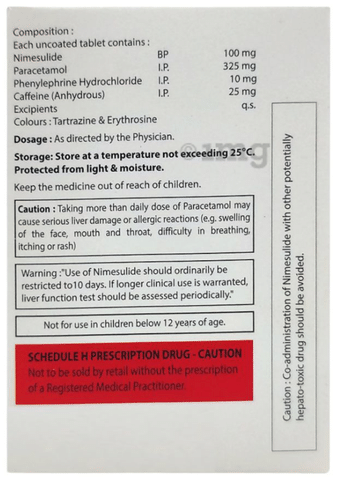 Nimvax Cold N Flu Tablet