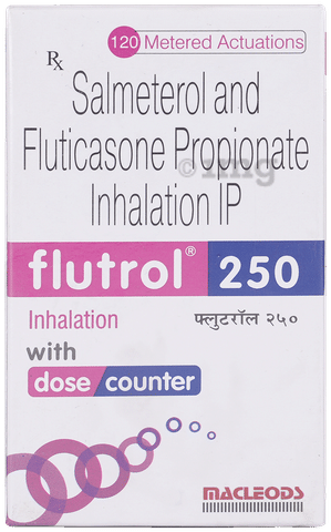 Flutrol 250 Inhaler image Flutrol 250 Inhaler image