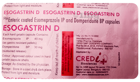 Esogastrin D Capsule image