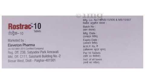 Rostrac 10 Tablet image