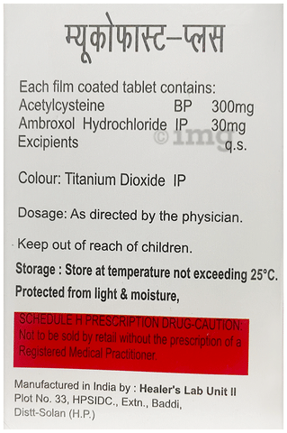 Mucofast-Plus Tablet image Mucofast-Plus Tablet image