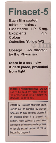 Finacet 5mg Tablet image