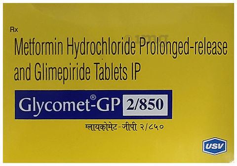 Glycomet-GP 2/850 Tablet PR