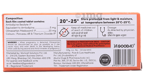 Goodsartan AM Tablet image
