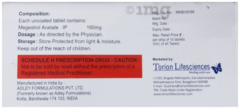 Megatrust 160mg Tablet image