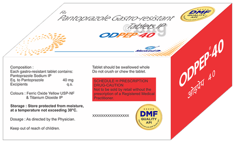 Odpep 40mg Tablet image