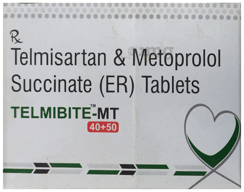 Telmibite-MT 40+50 Tablet ER image