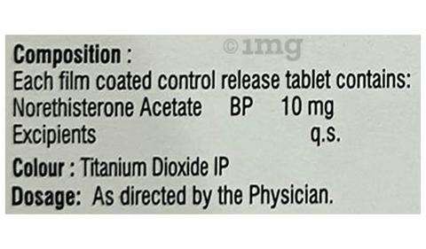 Noretrax CR 10 Tablet image Noretrax CR 10 Tablet image