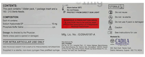 Nu Halonix 15mg Injection image