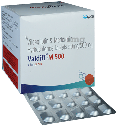 Valdiff-M 500 Tablet image