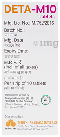 Deta-M 10 Tablet MD