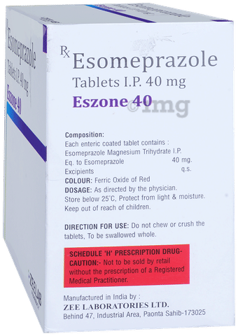 Eszone 40mg Tablet image