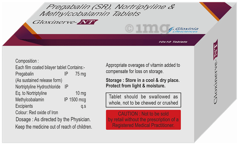 Gloxinerve-NT Tablet SR image