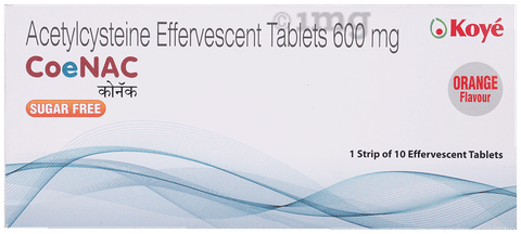 Coenac 600mg Effervescent Tablet image