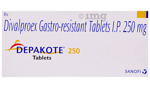 Depakote 250 Tablet image