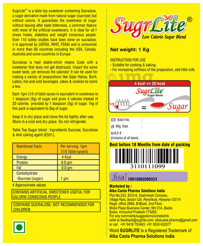 SugrLite Sugar Blend 3