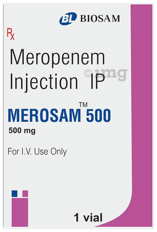 Merosam 500 Injection image Merosam 500 Injection image