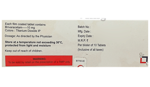 Brivanext 10 Tablet image