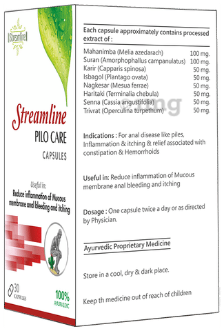 Streamline Pilo Care Capsule image Streamline Pilo Care Capsule image