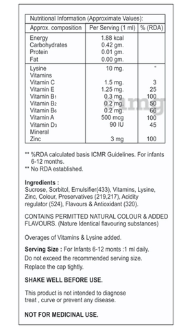 Nutrilent-B Oral Drops image