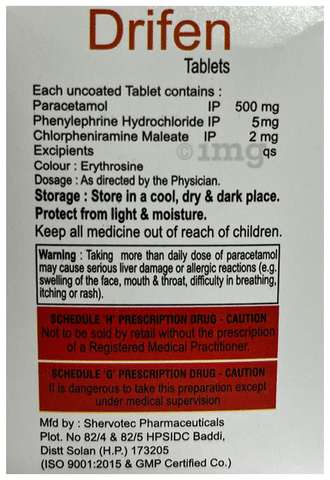Drifen Tablet