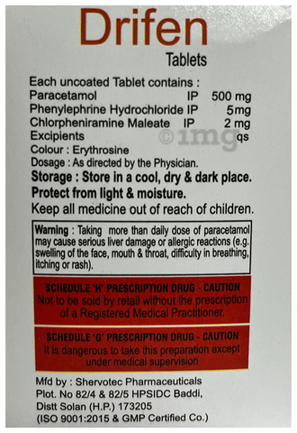 Drifen Tablet image
