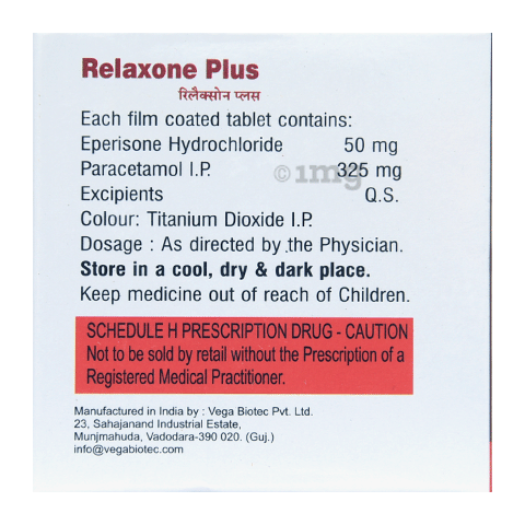 Relaxone Plus Tablet image