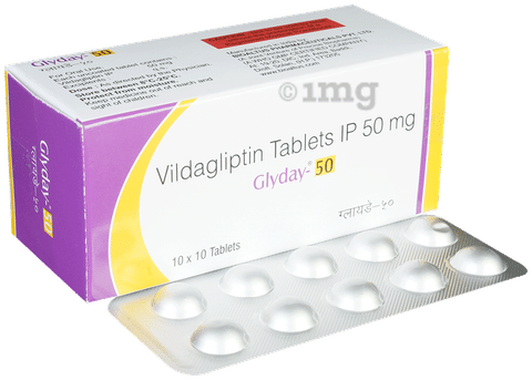 Glyday 50 Tablet image