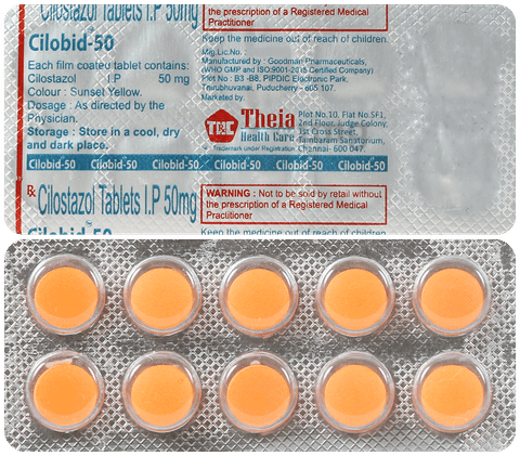 Cilobid 50mg Tablet image Cilobid 50mg Tablet image